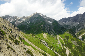 Muttekopfh&uuml;tte cabin in the Austrian Alps, near Imst