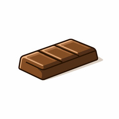 Chocolate Bar Classic Flat Vector Icon