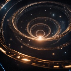 Obraz premium Spiral Gateway to the Cosmos