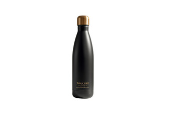 Stay Hydrated in Style with This Sleek Black Water Bottle Perfect for Gym, Travel, or Office Use - A Modern and Sustainable Choice for an Active Life