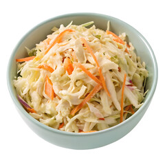 Coleslaw on transparent background Coleslaw on transparent background