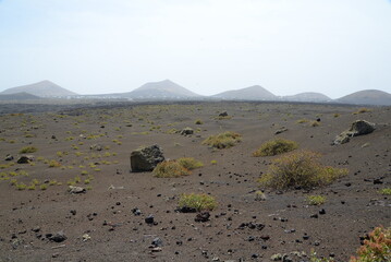 Vulkanlandschaft auf Lanzarote © Fotolyse