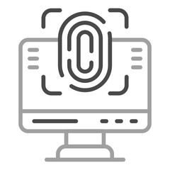 Fingerprint Scanner Icon