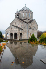 Fototapeta premium church of the holy trinity , St. Grigor Narekatsi Church of Vanadzor, Armenian church, Armenian culture
