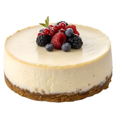 Cheesecake on transparent background Cheesecake on transparent background