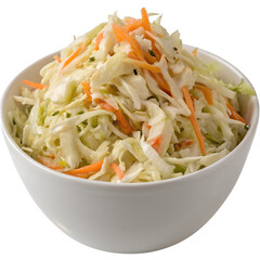 Coleslaw on transparent background Coleslaw on transparent background