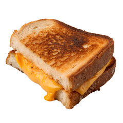 Grilled Cheese Sandwich on transparent background