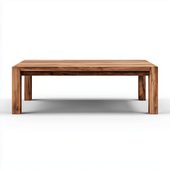 Furniture on plain white background. Minimalist