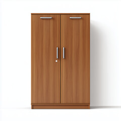 Furniture on plain white background. Minimalist