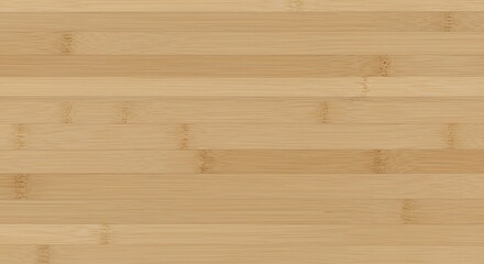 Fototapeta premium A high-resolution, top-down view of a light bamboo wood texture, showcasing the natural grain and nodes. Ideal for sustainable and eco-friendly themes