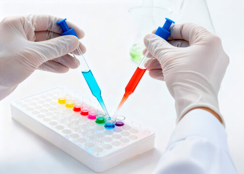 Laborat&oacute;rio de analise clinicas e produ&ccedil;&atilde;o de medicamentos, farm&aacute;cia de manipula&ccedil;&atilde;o. Cientista trabalhando em pesquisa