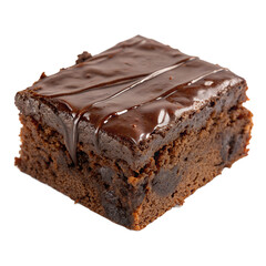 Brownie on transparent background Brownie on transparent background