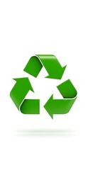 Obraz premium Recycling Symbol Environmental Conservation.