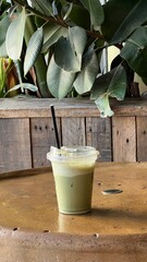 garden tools on the wooden table