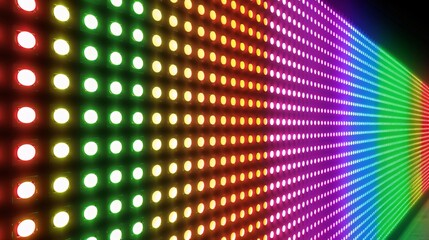 Vibrant led screen texture  rgb pixel pattern for light backgrounds in video walls and tvs