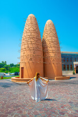 Katara Mosque and cultural village of Katara, pigeon towers, the valley of cultures