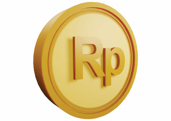 A golden coin with the 