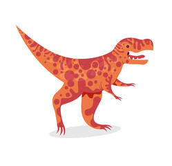 Jurassic background tyrannosaurus rex icon colorful cartoon sketch