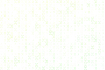 Seamless Abstract Green DNA Helix Pattern Background for Modern Science, Biotechnology, and Healthcare Concepts