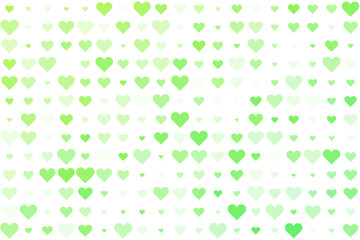 Green Heart Pattern Background for Digital and Print Use - Seamless Design for Wallpaper, Invitations, or Crafts