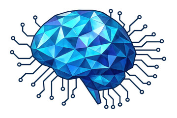 Artificial intelligence brain connecting with digital circuit technology