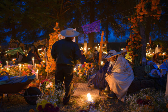 D&iacute;a de Muertos en la comunidad de Cucuchucho en el estado de Michoac&aacute;n.