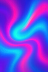 Vibrant Abstract Neon Gradient Background