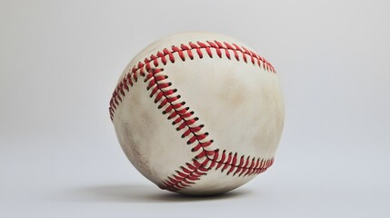 Vintage Baseball Ball Closeup Photography Sport Equipment