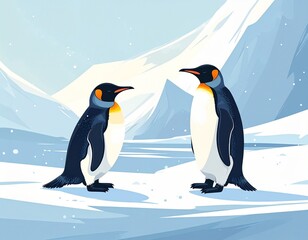Fototapeta premium ペンギン
