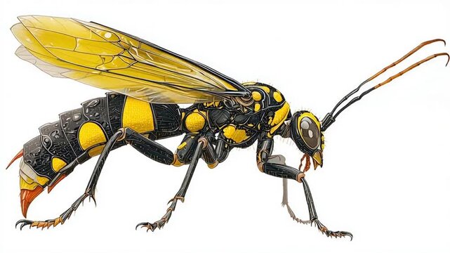 giant horntail urocerus gigas