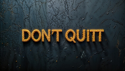 grunge metal background with text