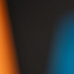 Orange to Blue Gradient with Central Dark Transition. Abstract modern Square Background for Tech, Luxury, and Creative Design