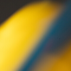 Blurred Yellow and Blue Gradient. Abstract Vibrant Background for Creative design