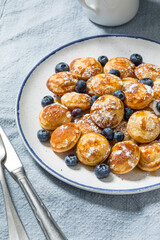 Homemade Danish Poefferjes Mini Pancakes