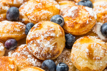 Homemade Danish Poefferjes Mini Pancakes