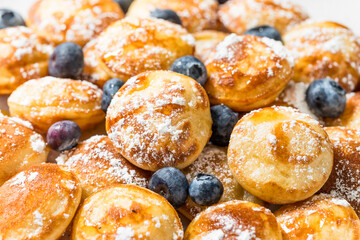 Homemade Danish Poefferjes Mini Pancakes