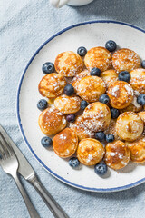 Homemade Danish Poefferjes Mini Pancakes