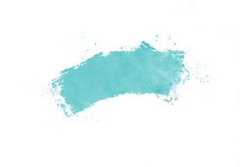 Abstract turquoise watercolor art background Watercolour brush strokes.Pastel blue watercolor paint brush for wedding elements. artistic design templates for invitations , posters, cards.