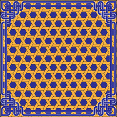 mosaic tiles in the art frame