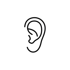 human ear icon