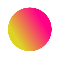 Two Color gradient sphere png