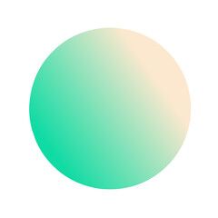 Two Color gradient sphere png