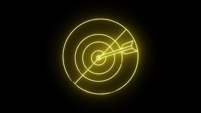 the icon is prohibited and the target icon is arrowed