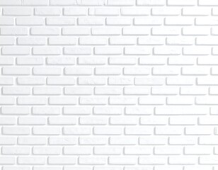 Fototapeta premium Simple white brick wall texture