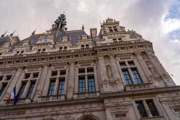Fototapeta premium Paris City Hall, 10th arrondissement, France