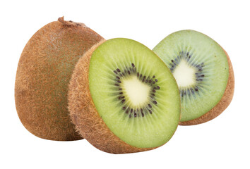 kiwi isolated on white background