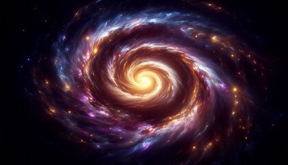 spiral galaxy background