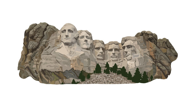 Mount Rushmore's Majestic Faces A Stone-Carved Tribute to American Presidents
