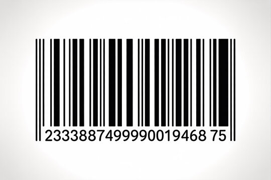Barcode image for product identification and inventory management in retail and logistics