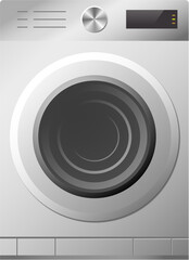 Modern Elegant Front Loading Washer